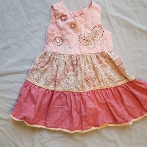 Mothercare dress with pink Butterflies